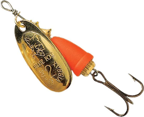 Blue Fox Vibrax Fluorescent Rot 1 Blue Fox Vibrax Fluorescent Rot