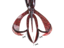 Keitech Crazy Flapper 3,6'', 9cm (7-pack) -Ausgewählte Geschäfte Für Angelausrüstung 58510BOWEr 3