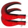 SvartZonker Big Tail (2-pack) - C15 Black/Fl.Red