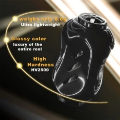 Gomexus Smoke Jedi Series 22mm Titanium Knob - Smoke -Ausgewählte Geschäfte Für Angelausrüstung T22STSK 5