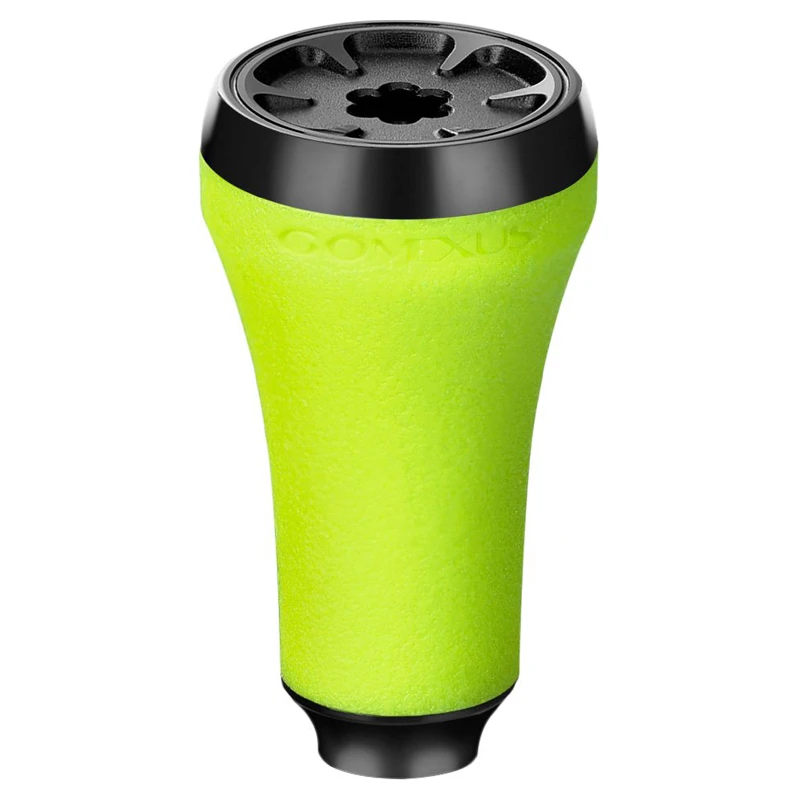 Gomexus Mini Touch Series 20mm TPE Knob - Green & Black 1 Gomexus Mini Touch Series 20mm TPE Knob - Green & Black